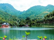 Toan canh khu du lich ao vua ba vi